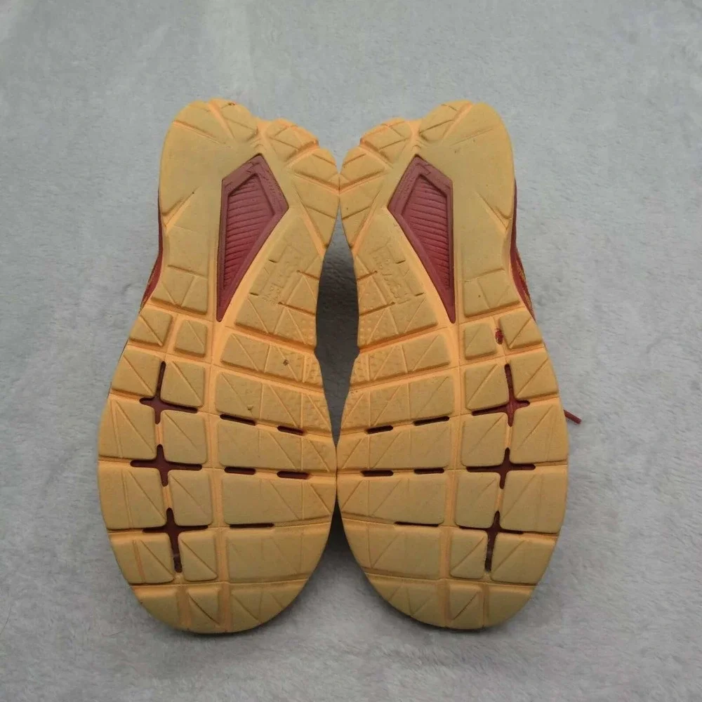 Hoka Mach 5 Shoes Womens 8 B Orange‎ Red Running Sneakers Lightweight Gym Jog